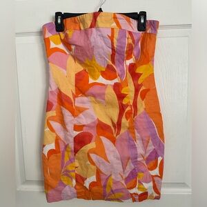 Peppermayo Tropical Print Dress